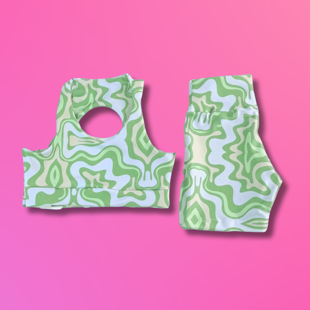Green Groovy Workout Set