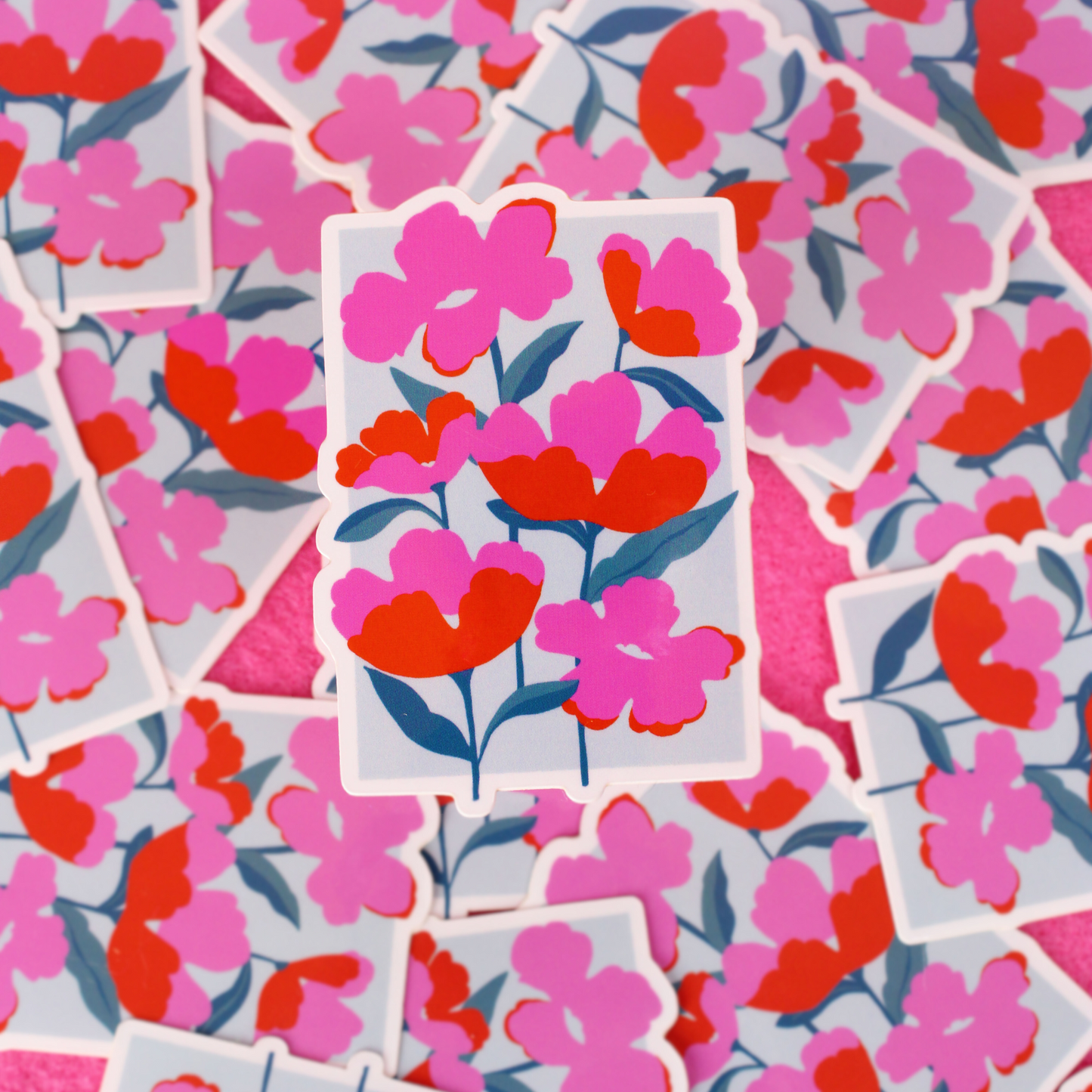 Flower Field Sticker