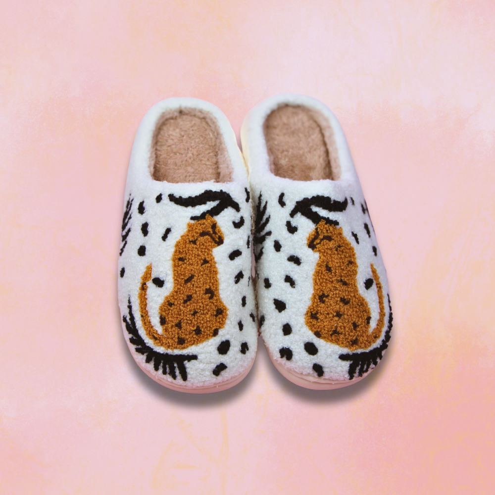 Leopard Slippers